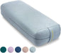 The Premium Alignment Bolster: Organic Vegan Suede Pillow for Therapeutic Yoga & Restorative Poses