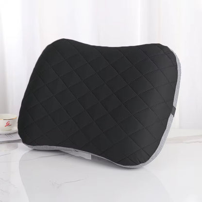 Ultralight Inflatable Travel Pillow: Ergonomic Neck & Lumbar Alignment Support with Soft, Washable Cover