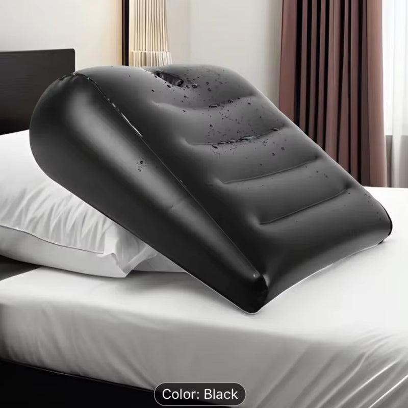 Dynamic Exploration Inflatable Intimate Ascent Wedge: Discreet, Versatile Wedge for Custom Elevation and Multi-Position Comfort