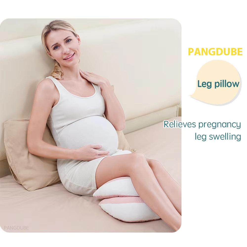 Full Body Maternity Pillow: Comprehensive Support System with Bonus Lumbar/Waist Cushion