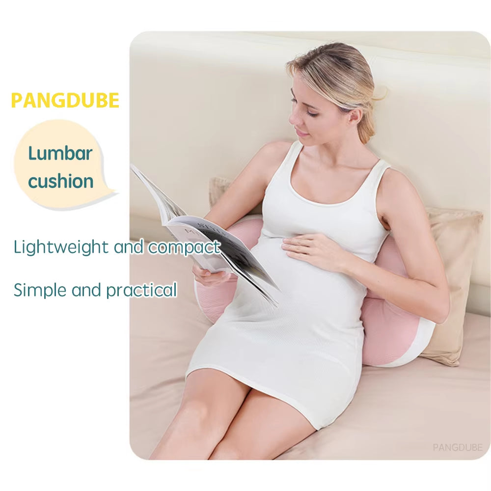 Full Body Maternity Pillow: Comprehensive Support System with Bonus Lumbar/Waist Cushion