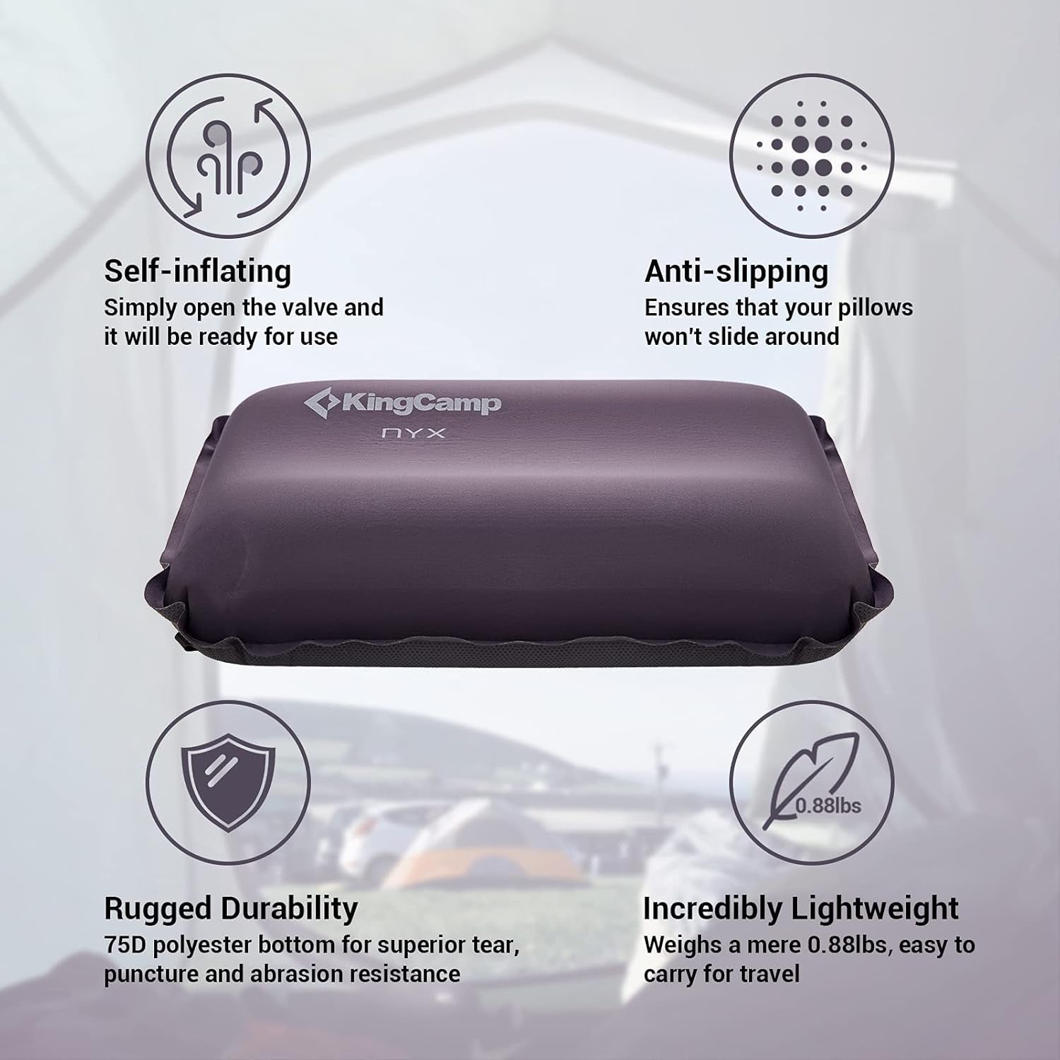 Precision Lumbar & Neck Capsule: Ultralight Inflatable Support for Therapeutic Alignment on the Trail