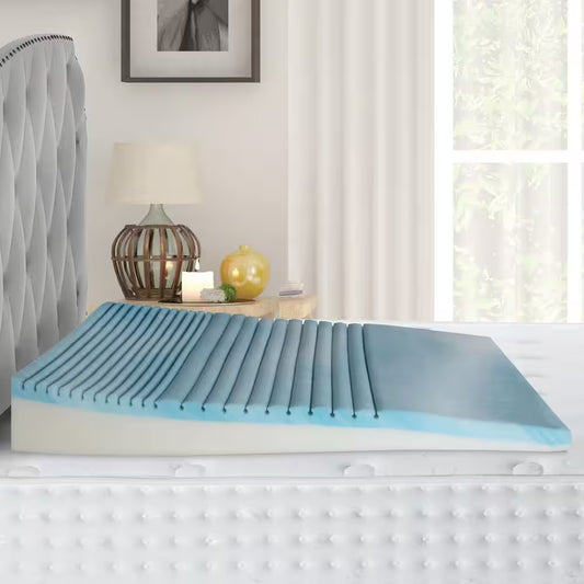 The Zero Gravity Cooling Wedge: Ergonomic Memory Foam for Full-Body Elevation and Sleep Support