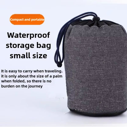 Ultralight Inflatable Travel Pillow: Ergonomic Neck & Lumbar Alignment Support with Soft, Washable Cover