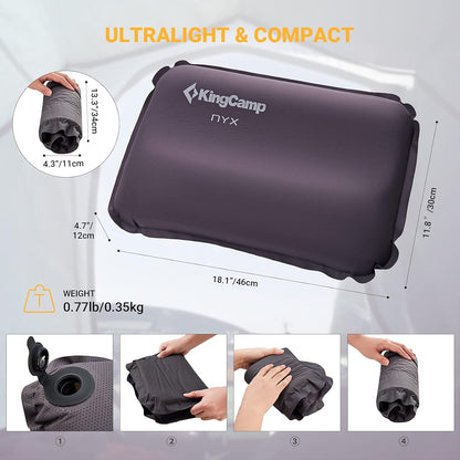 Precision Lumbar & Neck Capsule: Ultralight Inflatable Support for Therapeutic Alignment on the Trail