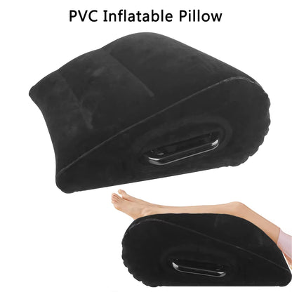 Traveler’s Multi-Position Inflatable Wedge: Custom Support for Deep Connection, Lounging, and Posture Correction