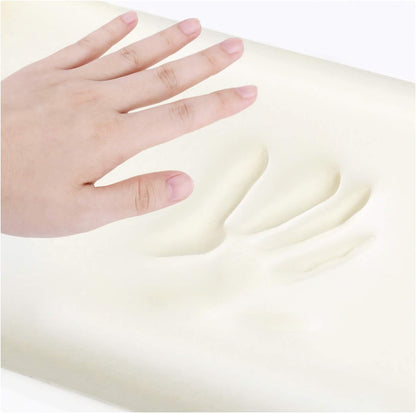 Orthopedic Spinal Alignment Pillow: Hypoallergenic Memory Foam for Back, Side & Stomach Sleepers (Queen)