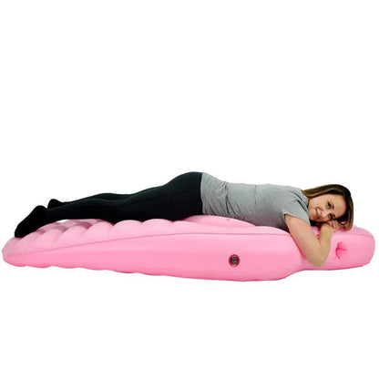 The Prone Alignment Mat: Inflatable Maternity Bed for Face-Down Comfort & Full-Body Relaxation
