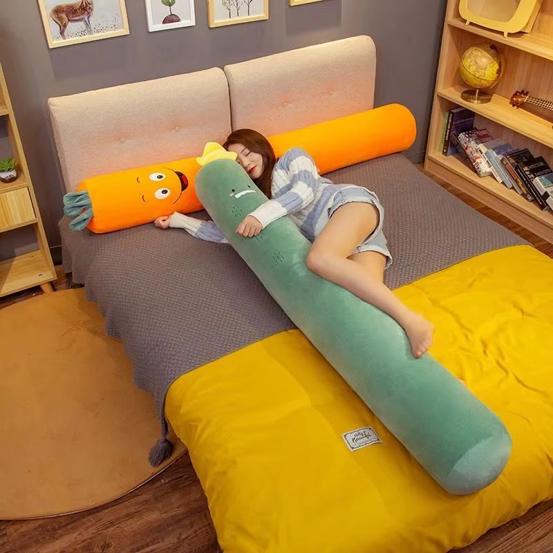 The Comfort Roll: Detachable Cylindrical Body Pillow for Sleep, Pregnancy & Cozy Support