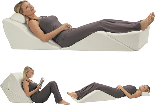The Zero Gravity Alignment System: Modular Bed Wedge for 8+ Positioning Options & Therapeutic Full-Body Relief (Recommended)