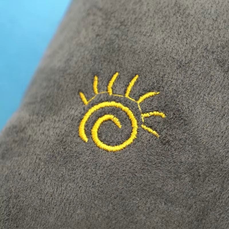 Child Safety Harness Support Pillow: Ergonomic Neck & Shoulder Cushion for Car Travel