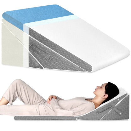The Zero Gravity Adjustable Wedge Set: Modular 4-in-1 System for Therapeutic Back, Leg, Acid Reflux, GERD, and Spinal Alignment (Recommended)