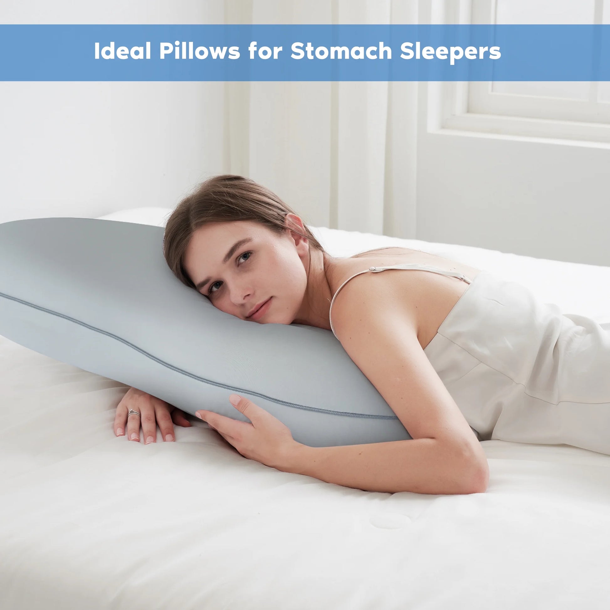 Side Sleeper Spinal Cradle: Ergonomic Memory Foam Pillow for Neutral Neck and Upper Back Support