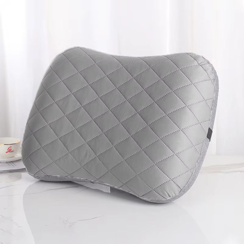 Ultralight Inflatable Travel Pillow: Ergonomic Neck & Lumbar Alignment Support with Soft, Washable Cover