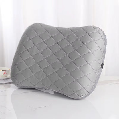 Ultralight Inflatable Travel Pillow: Ergonomic Neck & Lumbar Alignment Support with Soft, Washable Cover