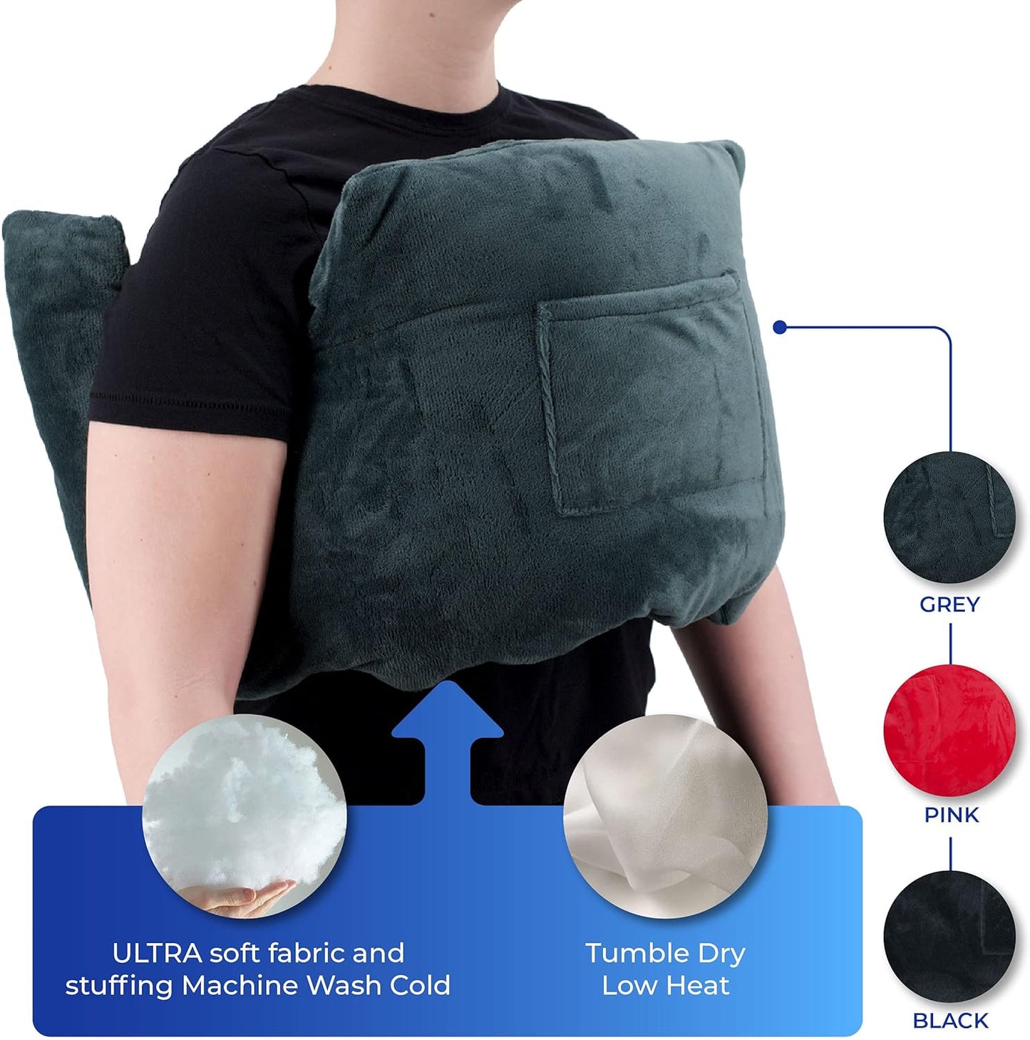 Mastectomy Recovery Chest Pillow: Post-Op Protection and Seatbelt Comfort