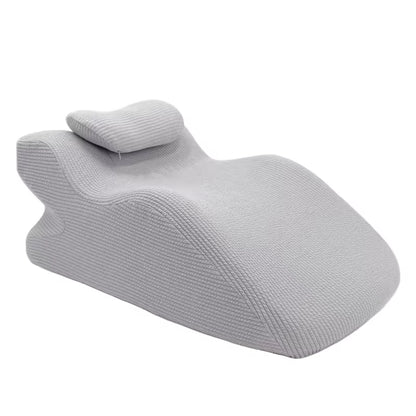 Therapeutic Memory Foam Pillow: Face-Down Support for Reading, Spinal Alignment, Phone Use and Custom Positioning
