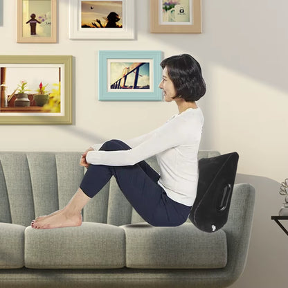 Traveler’s Multi-Position Inflatable Wedge: Custom Support for Deep Connection, Lounging, and Posture Correction