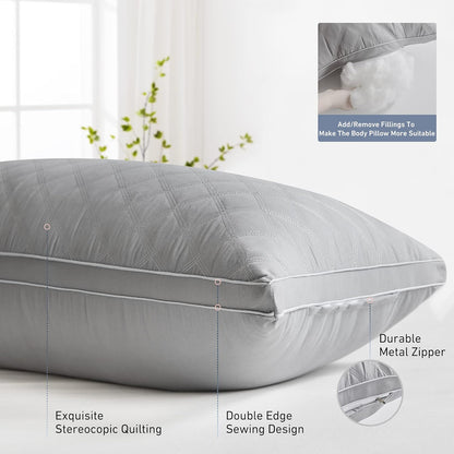 Premium Body Alignment Pillow: Adjustable Support for Side Sleepers & Full Spinal Comfort