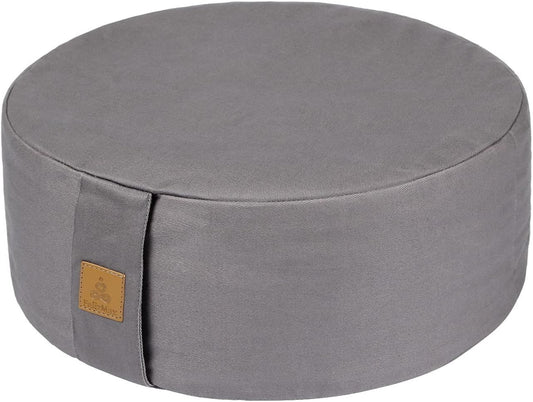 Zafu & Zabuton Alignment Set: Natural Buckwheat Meditation Cushion for Posture and Floor Sitting