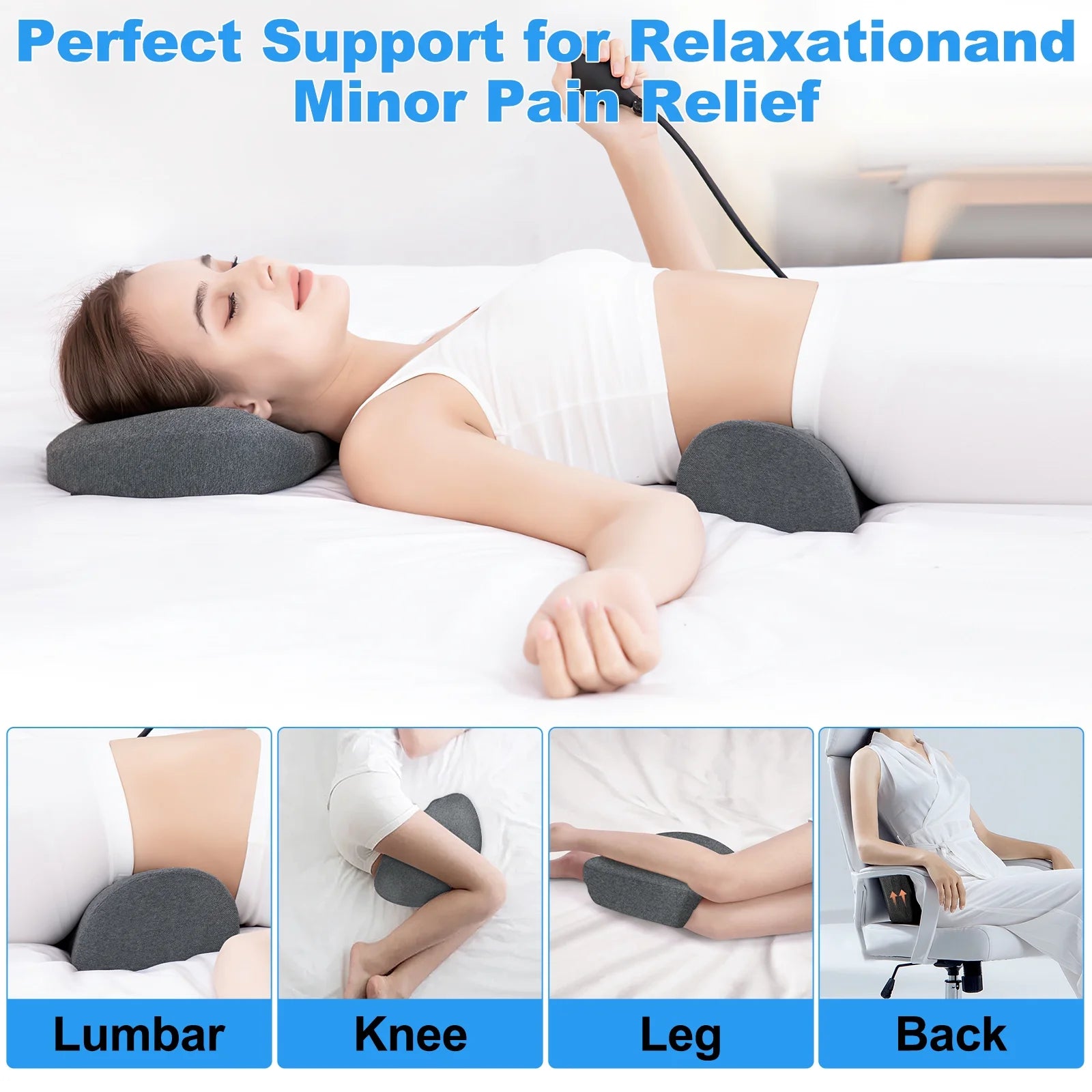 The Orthopedic Roll: High-Density Cervical Memory Foam for Targeted Neck Pain Relief