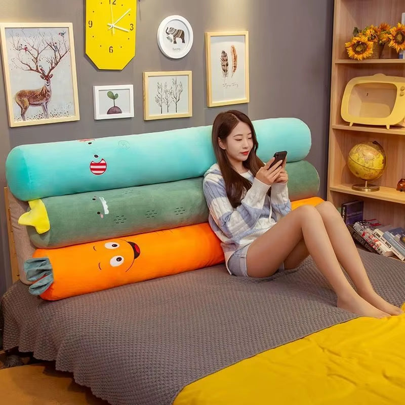 The Comfort Roll: Detachable Cylindrical Body Pillow for Sleep, Pregnancy & Cozy Support