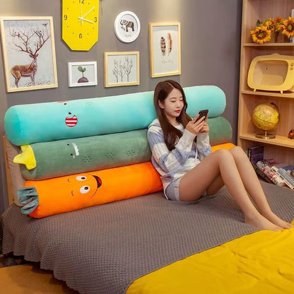 The Comfort Roll: Detachable Cylindrical Body Pillow for Sleep, Pregnancy & Cozy Support