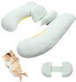 Ultimate Comfort Pregnancy Pillow: Ergonomic Full Body Alignment Design for Relieving  Back, Hip, Joint and Nighttime Pain - Dramatically Improving Sleep Quality | Removable Cover