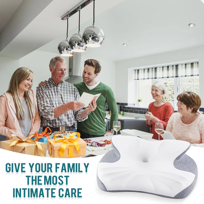 Orthopedic Neck Support Pillow: Ergonomic Memory Foam for Side, Back & Stomach Sleepers | Spinal Alignment