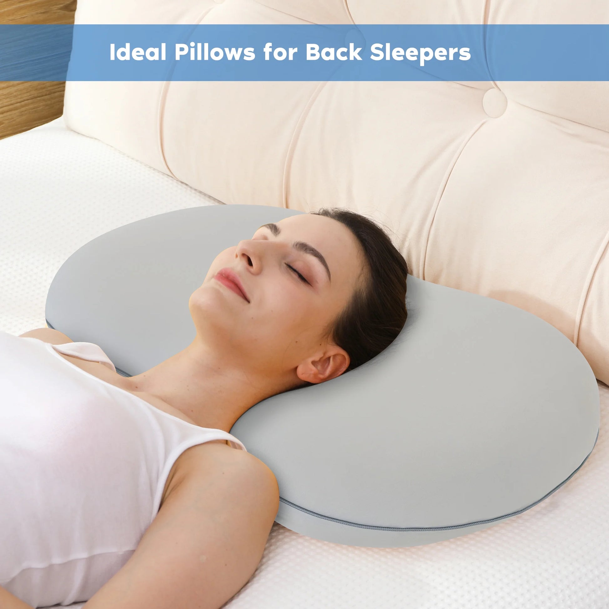 Side Sleeper Spinal Cradle: Ergonomic Memory Foam Pillow for Neutral Neck and Upper Back Support