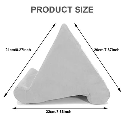 The Ergonomic Tech Support Pillow: Multi-Angle Reading Stand for Tablets and Phones