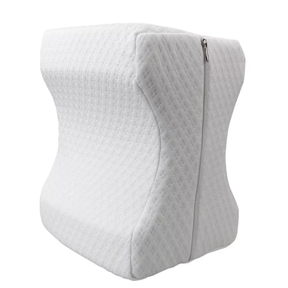 Therapeutic Knee Alignment Pillow: Memory Foam Support for Sciatica, Back, and Hip Pain Relief