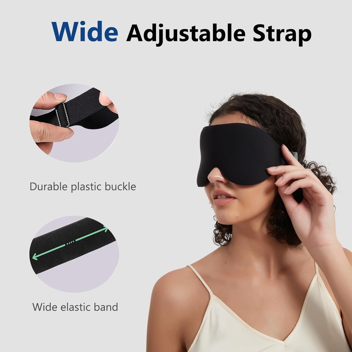 The 3D Contoured Blackout Mask: Zero-Pressure Eye Cups for Alignment and Restorative Sleep