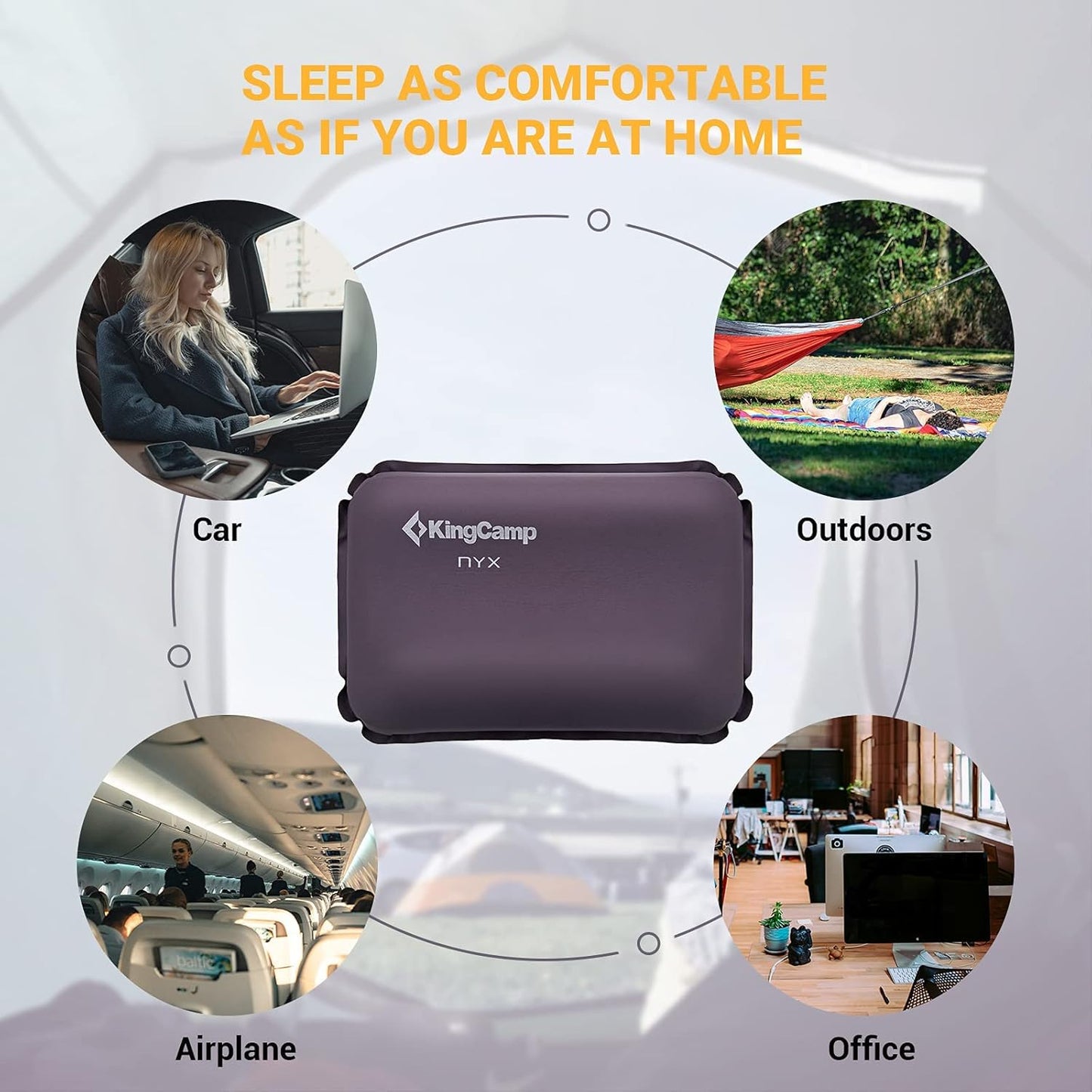 Precision Lumbar & Neck Capsule: Ultralight Inflatable Support for Therapeutic Alignment on the Trail