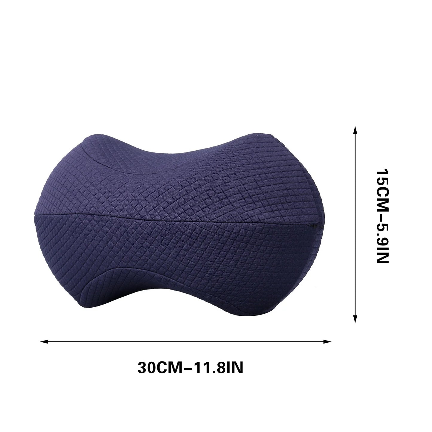 Therapeutic Elevation Wedge: Memory Foam Pillow for Leg Support, Circulation & Back Pain Relief